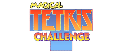 Magical Tetris Challenge logo for Playstation